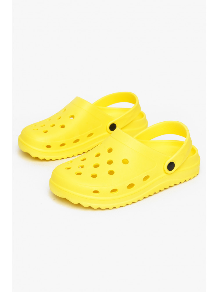 Кроксы женские желтого цвета 5063-2 212377C