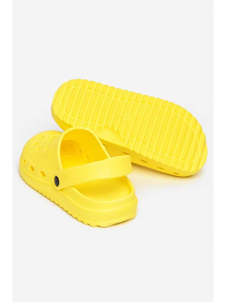 Кроксы женские желтого цвета 5063-2 212377C