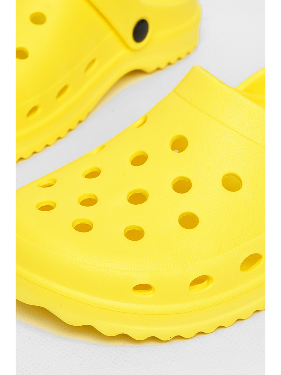 Кроксы женские желтого цвета 5063-2 212377C