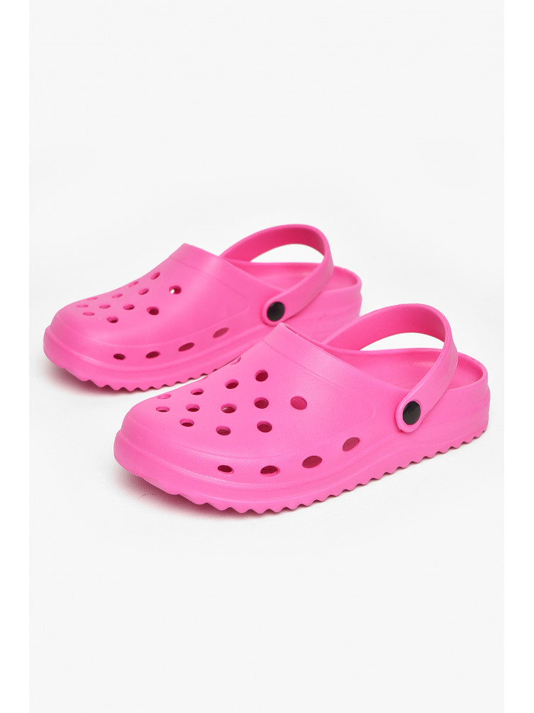 Кроксы женские малинового цвета 5063-2 212378C