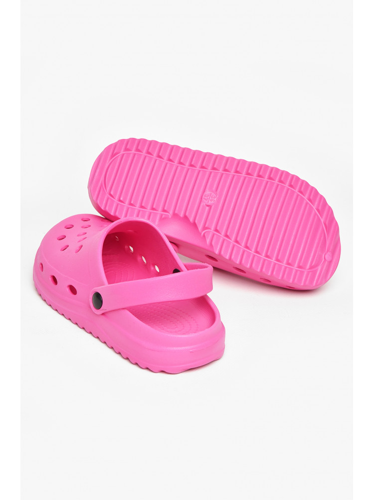 Кроксы женские малинового цвета 5063-2 212378C