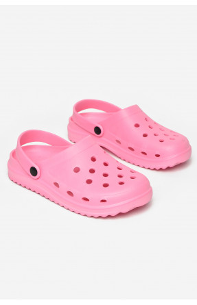 Кроксы женские светло-розового цвета 5063-2 212379C