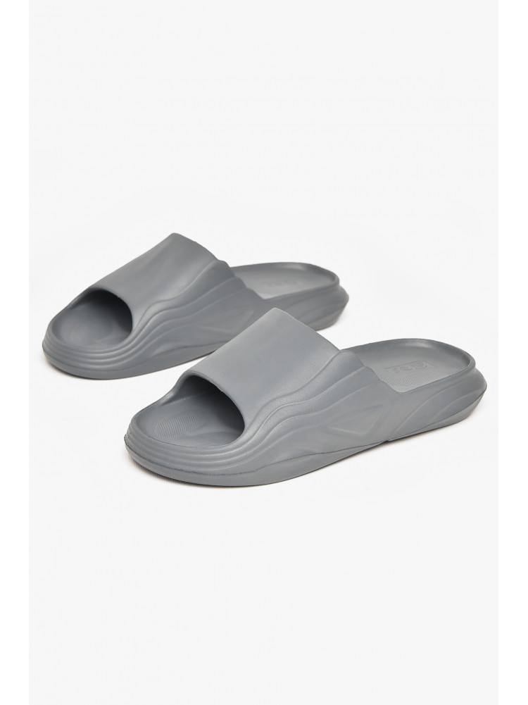 Шльопанці чоловічі піна сірого кольору П-38 212381C