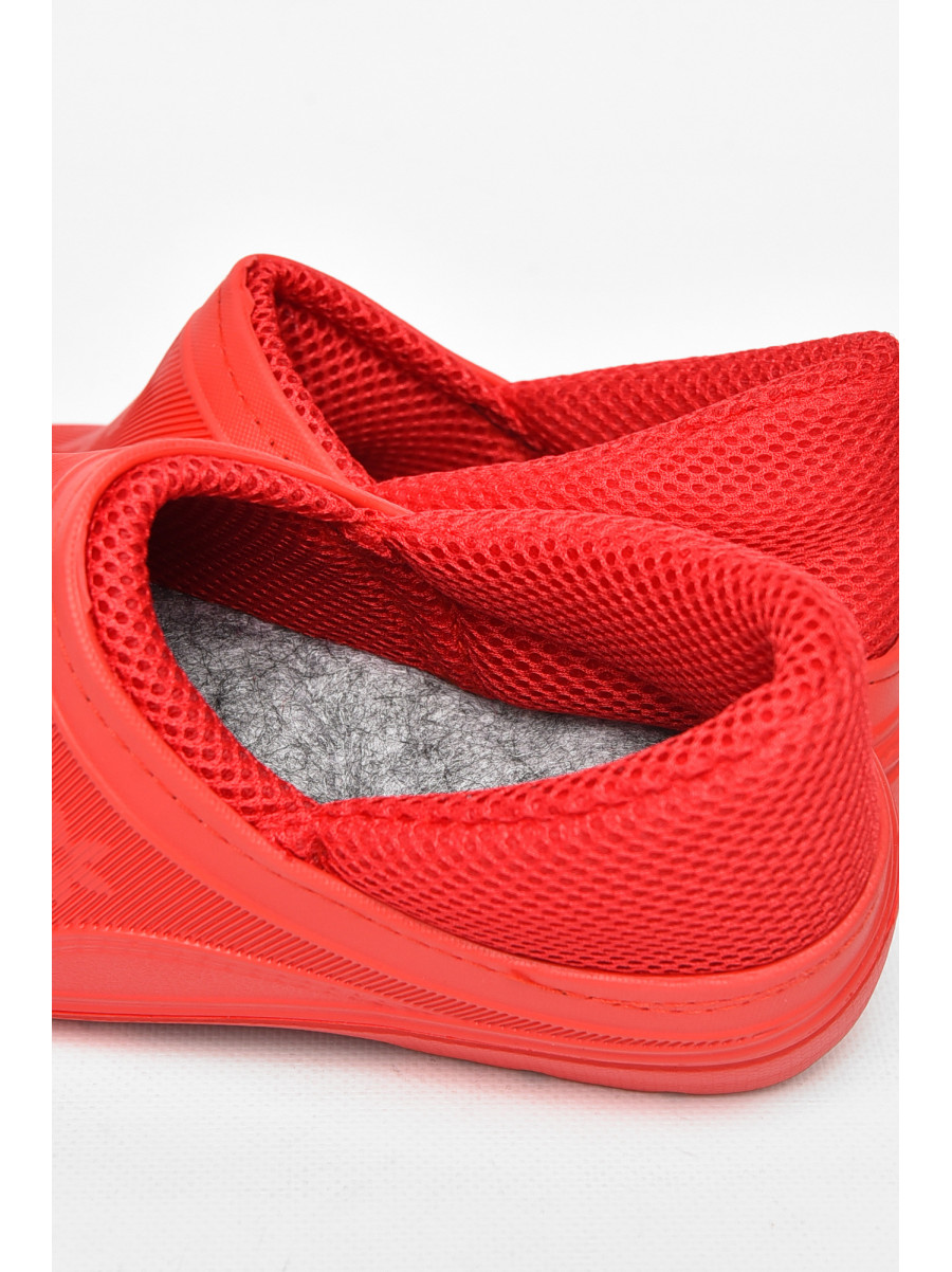 Галоши женские сетка красного цвета ГП-24 212382C