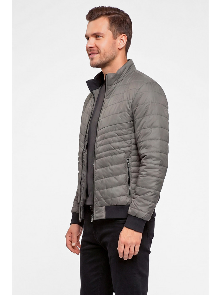Куртка чоловіча демісезонна сірого кольору S711 212390C