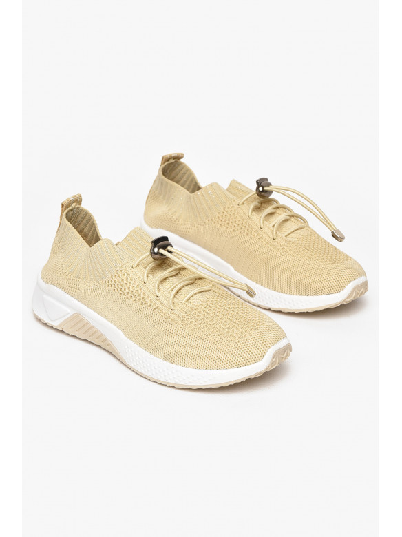 Кросівки дитячі бежевого кольору 212391C