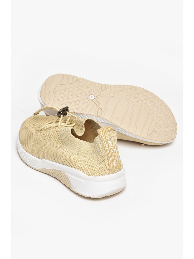 Кросівки дитячі бежевого кольору 212391C