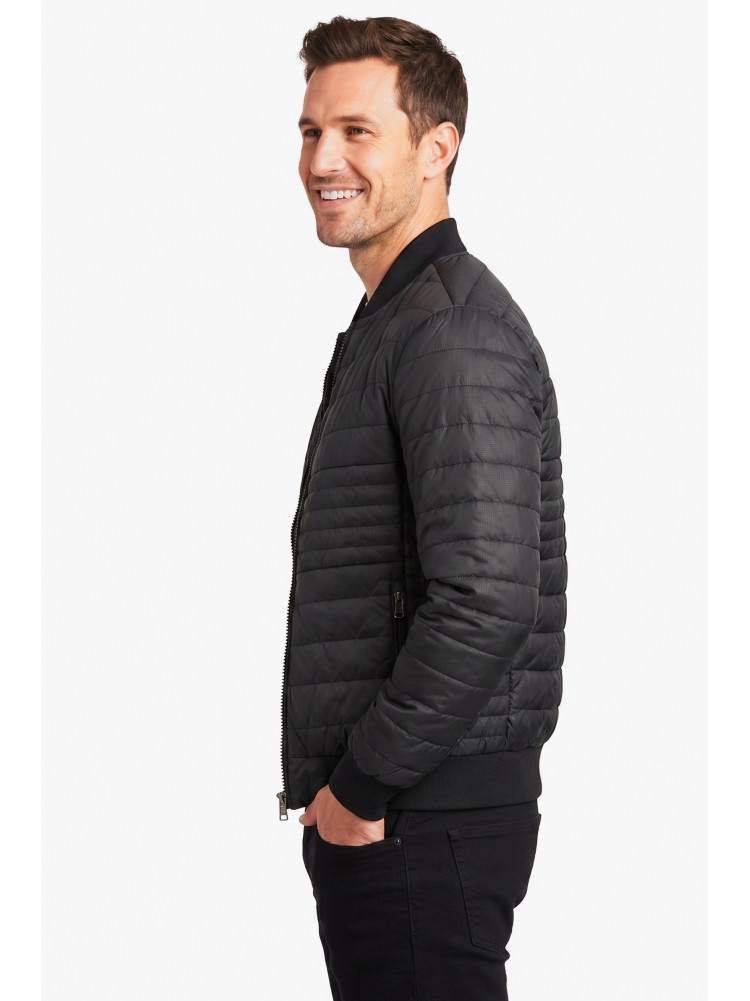 Куртка чоловіча демісезонна чорного кольору S711 212392C