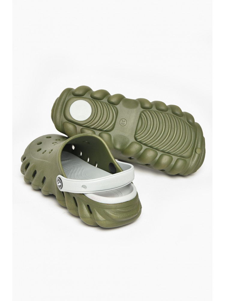 Кроксы женские цвета хаки 5061-2 212394C