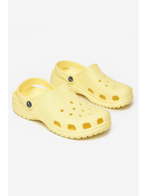 Кроксы детские желтого цвета 3001-3 212398C