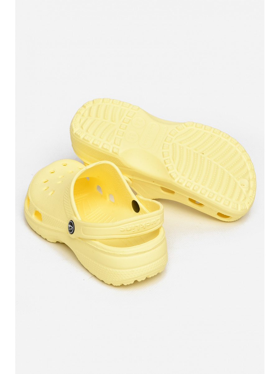 Кроксы детские желтого цвета 3001-3 212398C