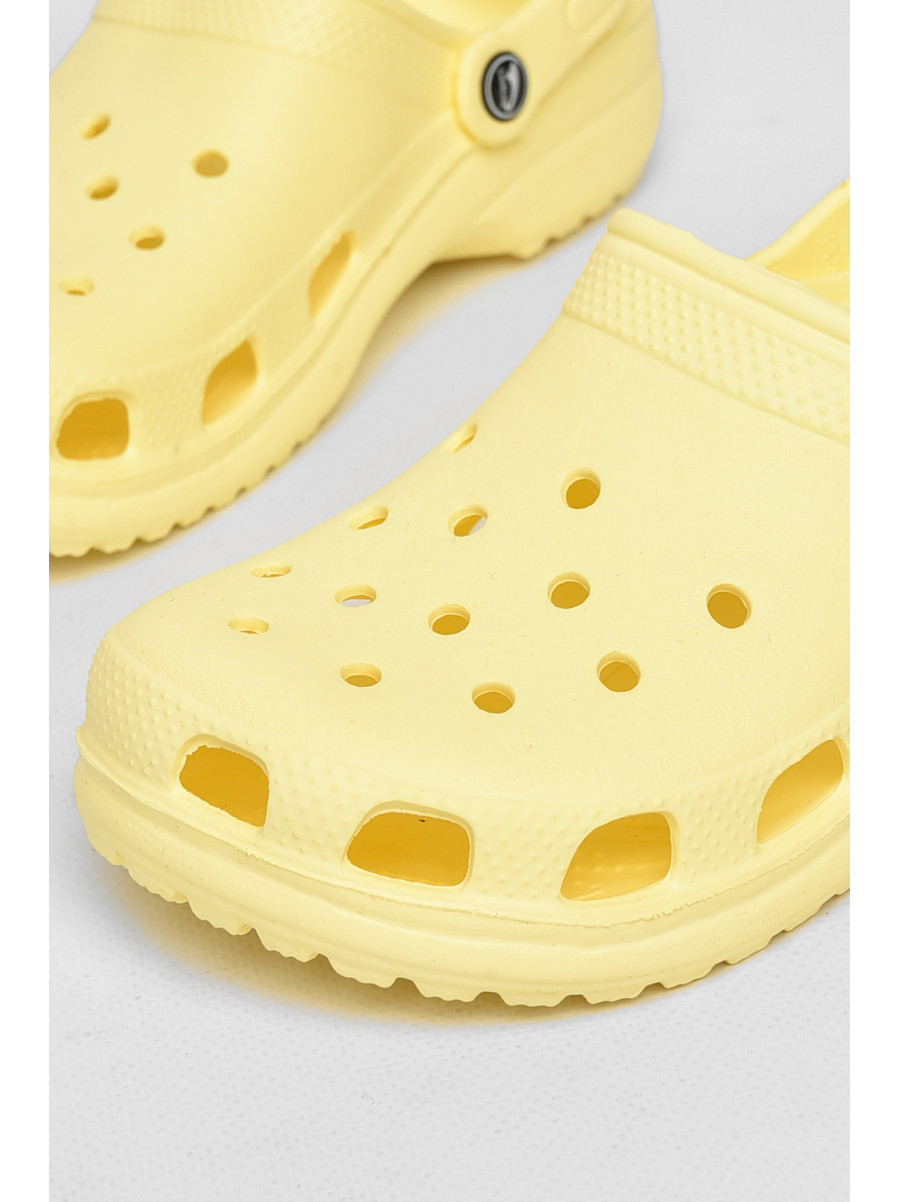 Кроксы детские желтого цвета 3001-3 212398C
