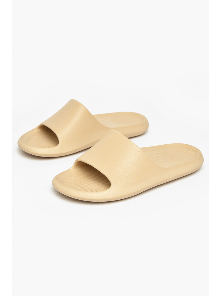 Шлепанцы пена женские бежевого цвета 5062-2 212400C