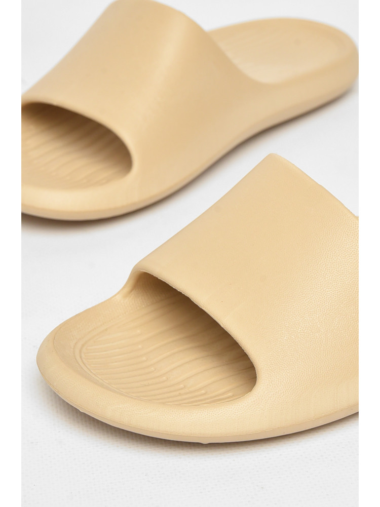 Шлепанцы пена женские бежевого цвета 5062-2 212400C