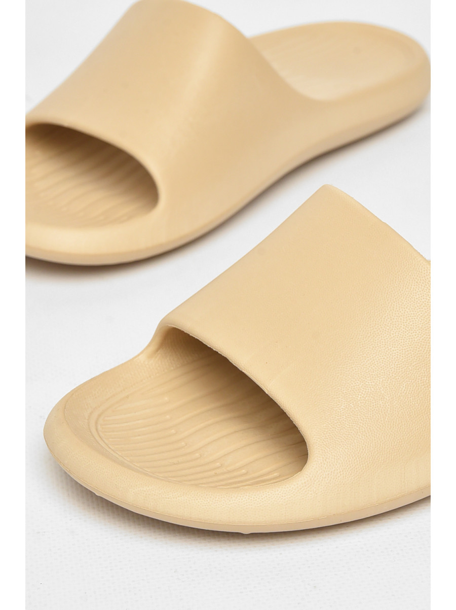 Шлепанцы пена женские бежевого цвета 5062-2 212400C