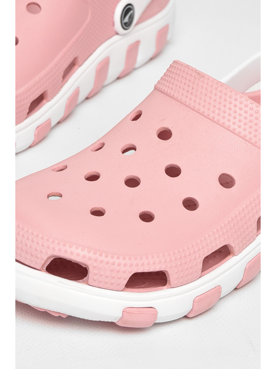 Кроксы женские пудрового цвета 3021-366 212404C
