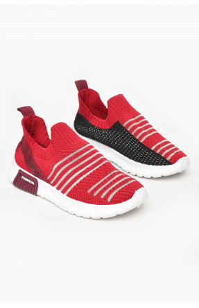 Кроссовки детские бордового цвета 212407C Кроссовки детские бордового цвета 212407C