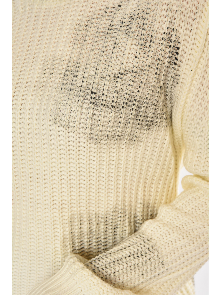 Свитер женский белого цвета с принтом 97321 212410C