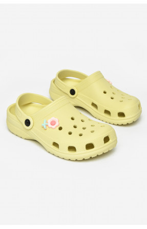 Кроксы детские салатового цвета 212418C Кроксы детские салатового цвета 212418C
