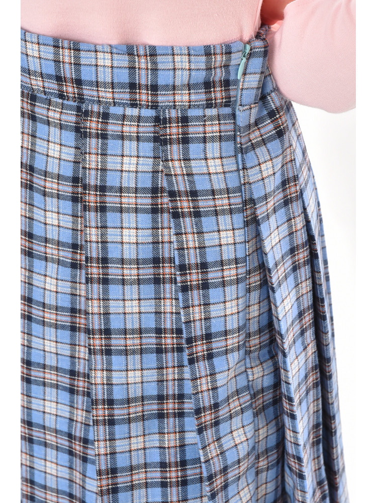 Юбка женская голубого цвета с принтом 3082 212422C