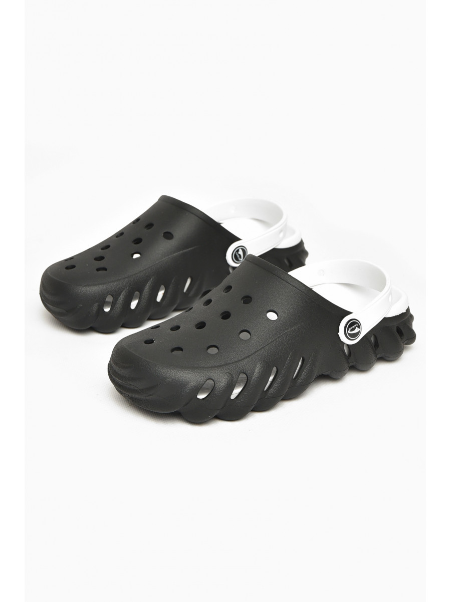 Кроксы женские черного цвета 212423C