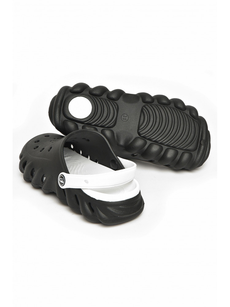 Кроксы женские черного цвета 212423C