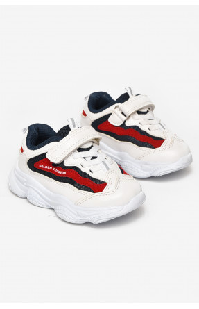 Кроссовки детские белого цвета В2419 212425C Кроссовки детские белого цвета В2419 212425C