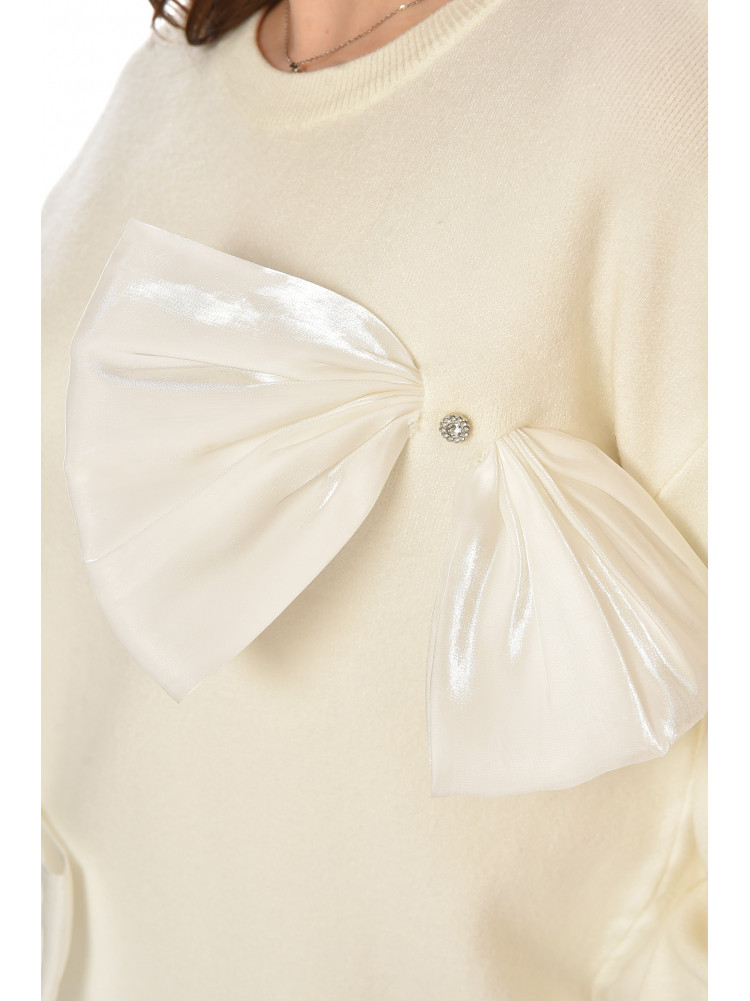 Туніка жіноча однотонна білого кольору 76227 212434C