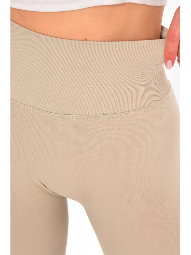 Лосини жіночі однотонні бежевого кольору 828 212441C