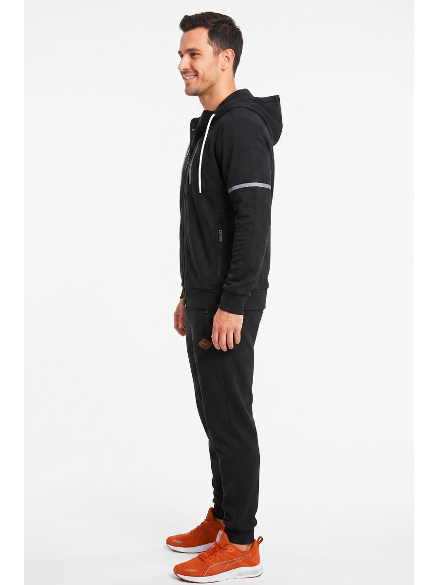Спортивний костюм чоловічого чорного кольору 2503 212442C