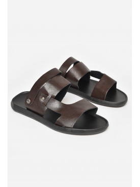 Сандалі чоловічі коричневого кольору 72с 212445C
