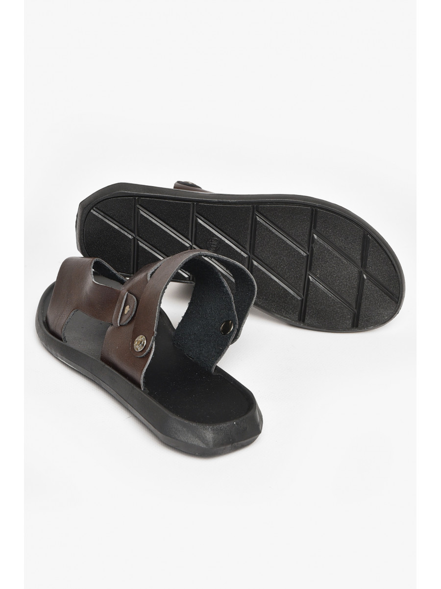 Сандалии мужские коричневого цвета 72с 212445C