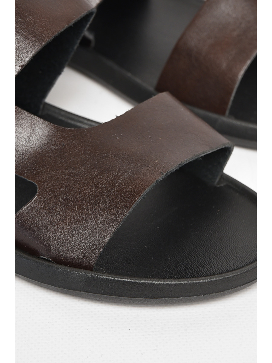 Сандалии мужские коричневого цвета 72с 212445C