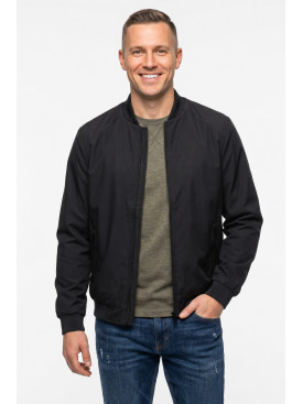 Куртка чоловіча демісезонна чорного кольору 2305 212447C