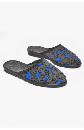 Тапочки женские серого цвета Луцкие ассорти 212448C