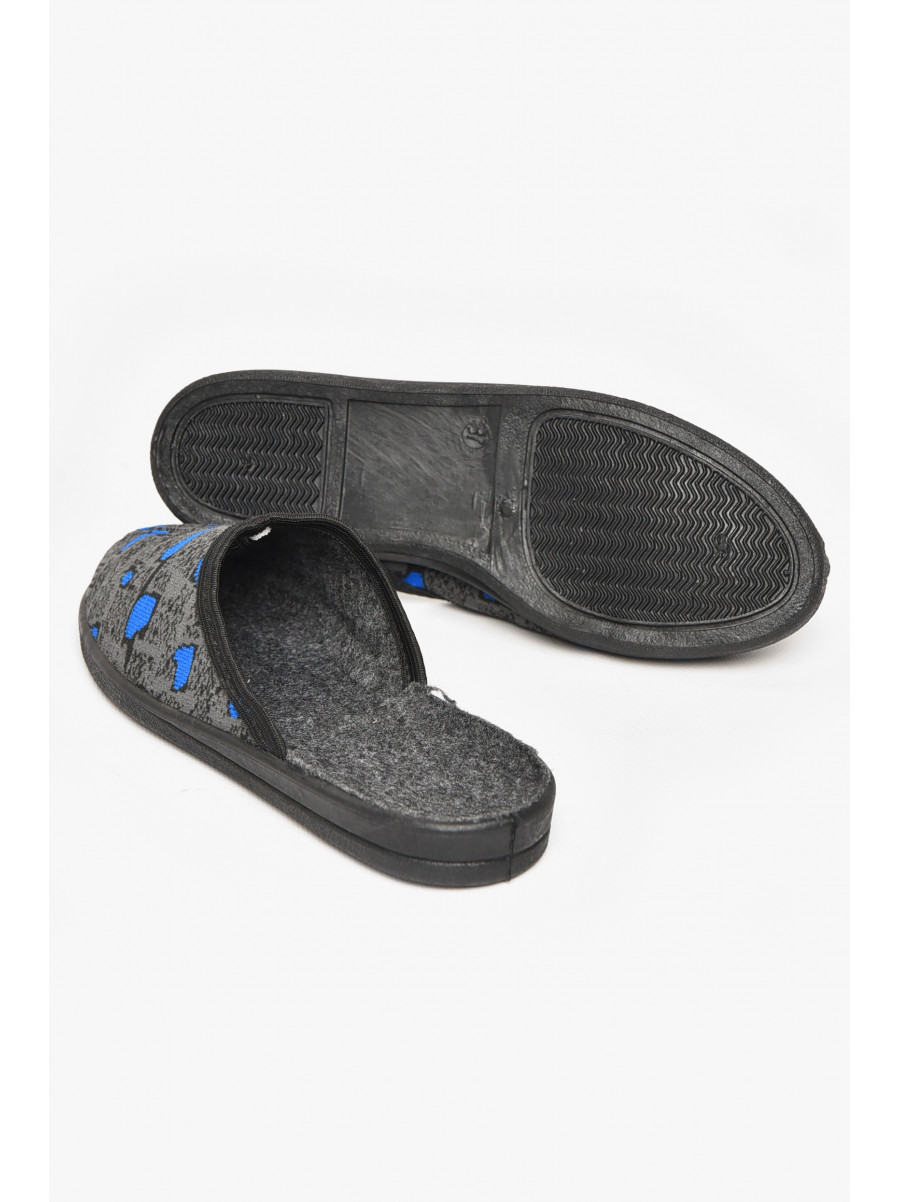 Тапочки женские серого цвета Луцкие ассорти 212448C