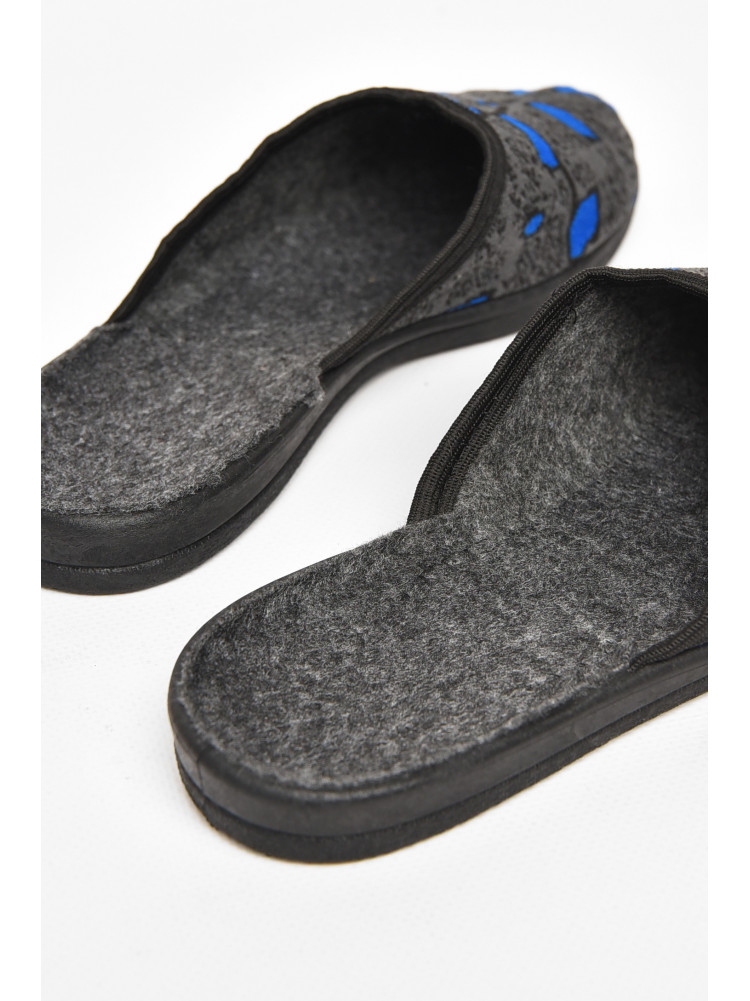Тапочки женские серого цвета Луцкие ассорти 212448C