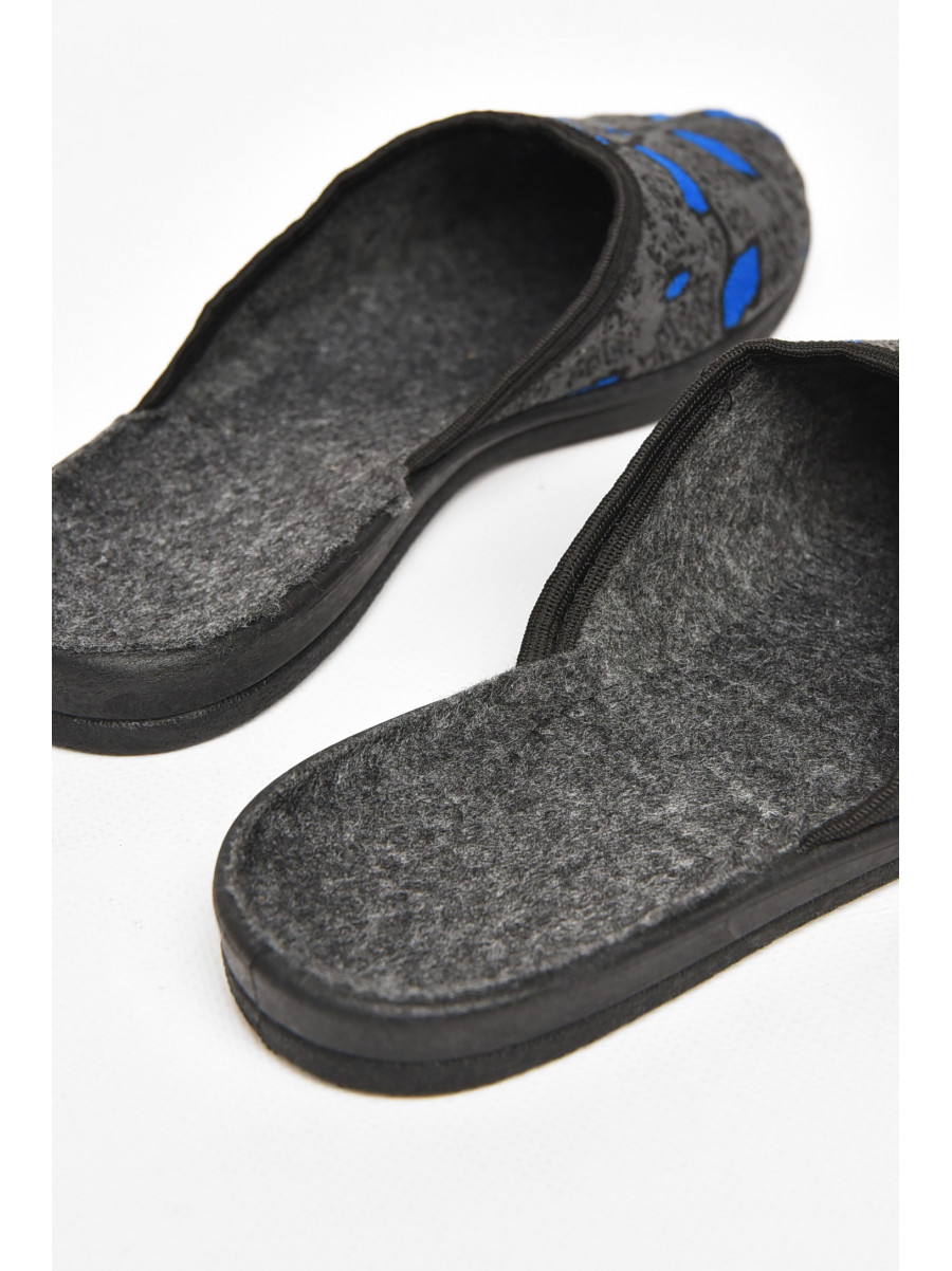 Тапочки женские серого цвета Луцкие ассорти 212448C