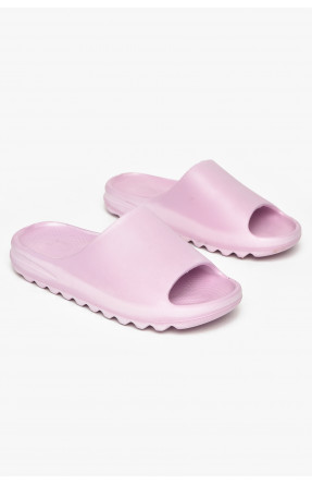 Шлепанцы пена женские сиреневого цвета ПЖ-44 212451C Шлепанцы пена женские сиреневого цвета ПЖ-44 212451C