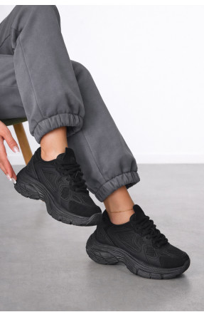 Кроссовки женские черного цвета 172-45 212473C