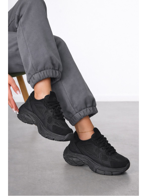 Кроссовки женские черного цвета 172-45 212473C