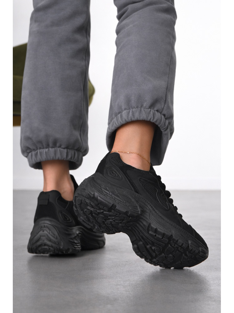 Кроссовки женские черного цвета 172-45 212473C