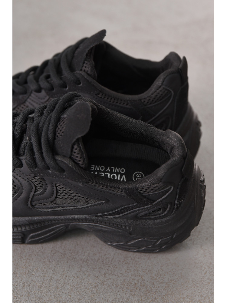 Кроссовки женские черного цвета 172-45 212473C