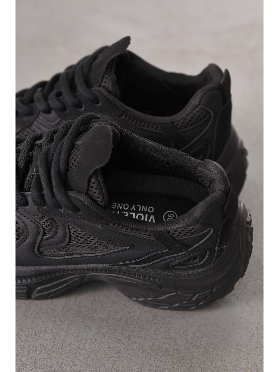 Кроссовки женские черного цвета 172-45 212473C