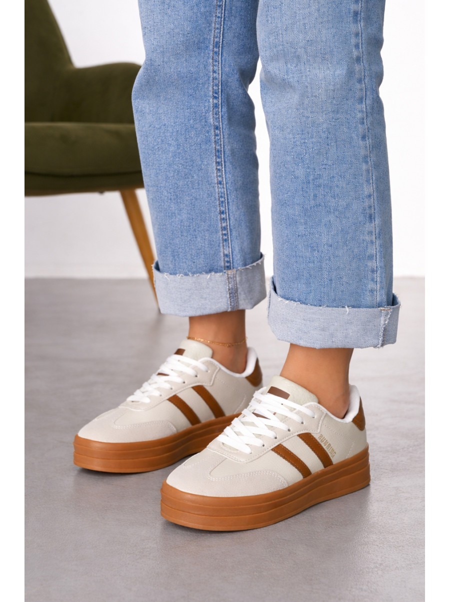 Кроссовки женские серого цвета 1046-6 212474C