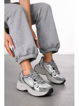 Кросівки жіночі сірого кольору 172-45 212475C