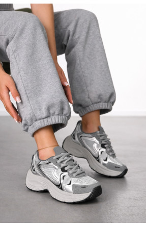 Кроссовки женские серого цвета 172-45 212475C