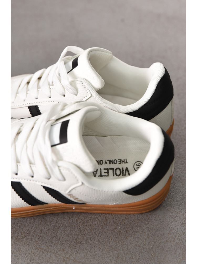 Кроссовки женские белого цвета 1046-5 212476C