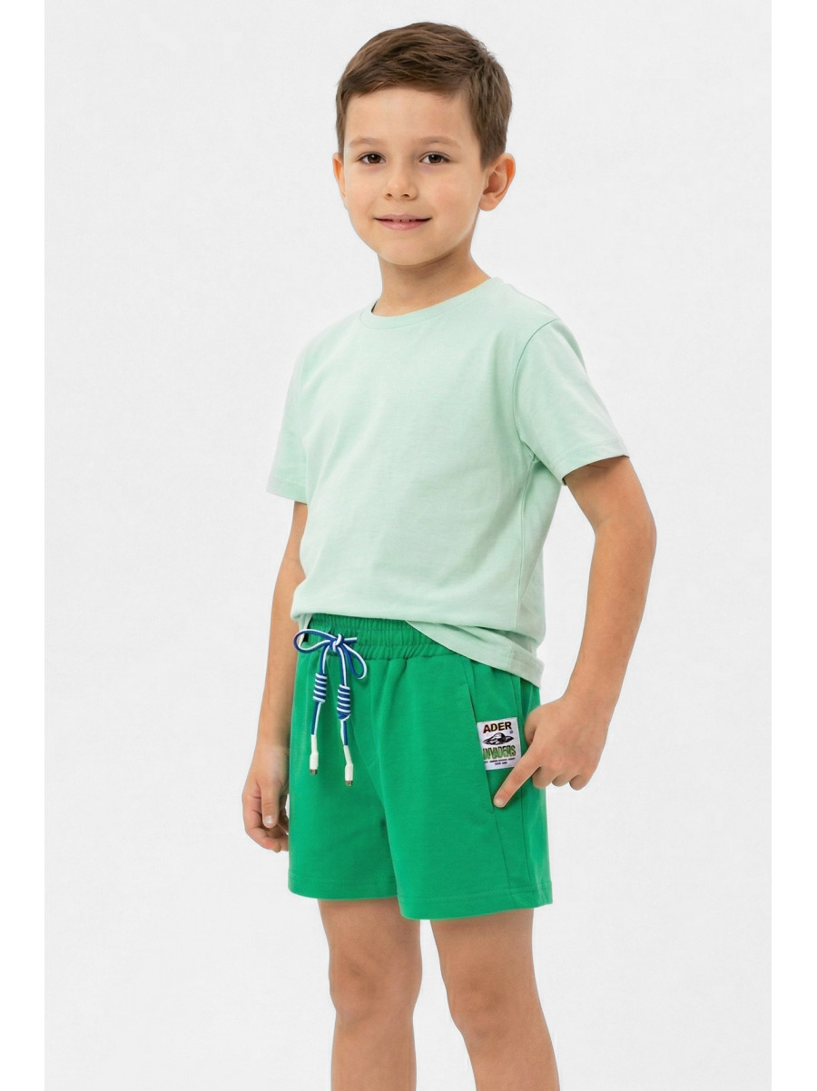 Шорты детские для мальчика зеленого цвета 18126 212490C