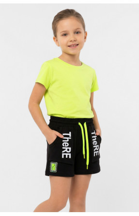 Шорты детские для девочки черного цвета 976 212502C